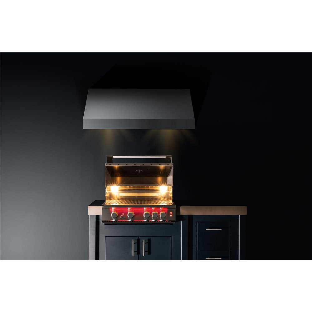 TrueFlame 32" – Barbecue à gaz encastrable 4 brûleurs – Gaz naturel