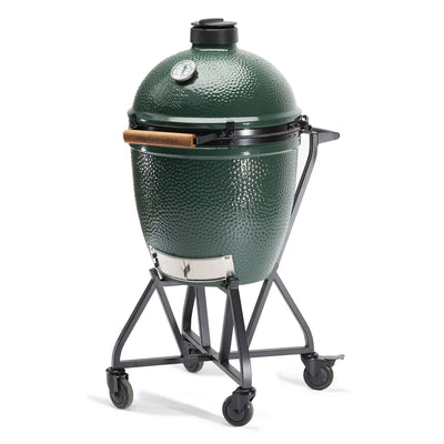 Large Big Green Egg + ensemble intEGGrated Nest