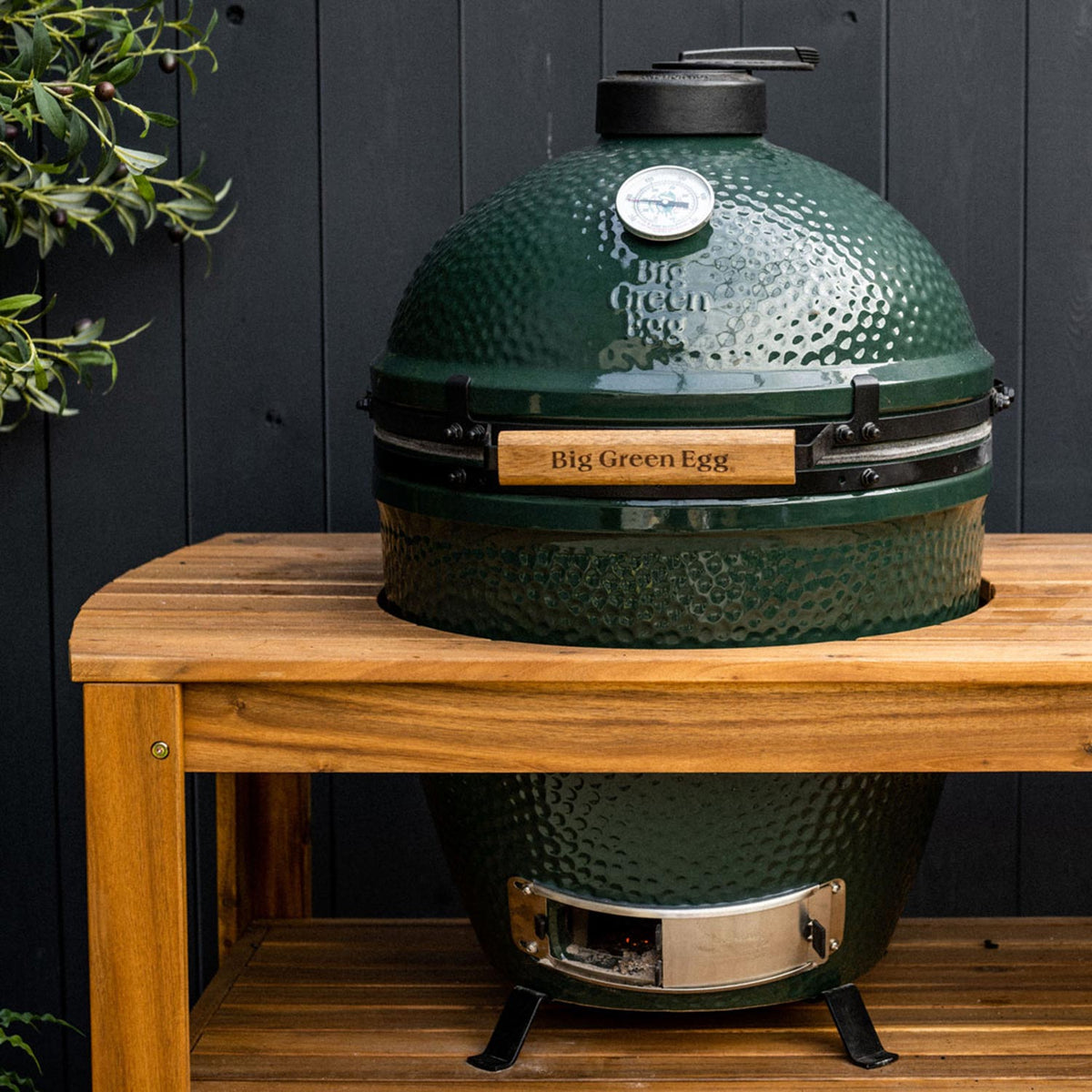 Table en bois d’acacia pour Large Big Green Egg