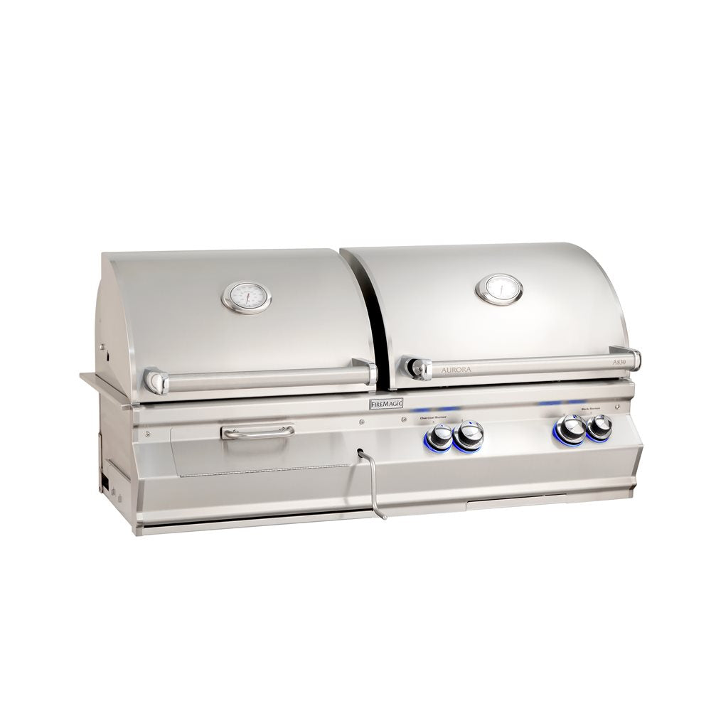 Aurora A830 – Barbecue combiné gaz/charbon – NG