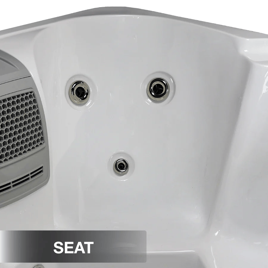 Gander – Bain à remous portable 4 personnes, 15 jets