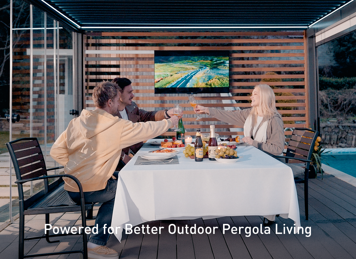 FlexPatio POWER+ PRO Gen 2 – Pergola motorisée