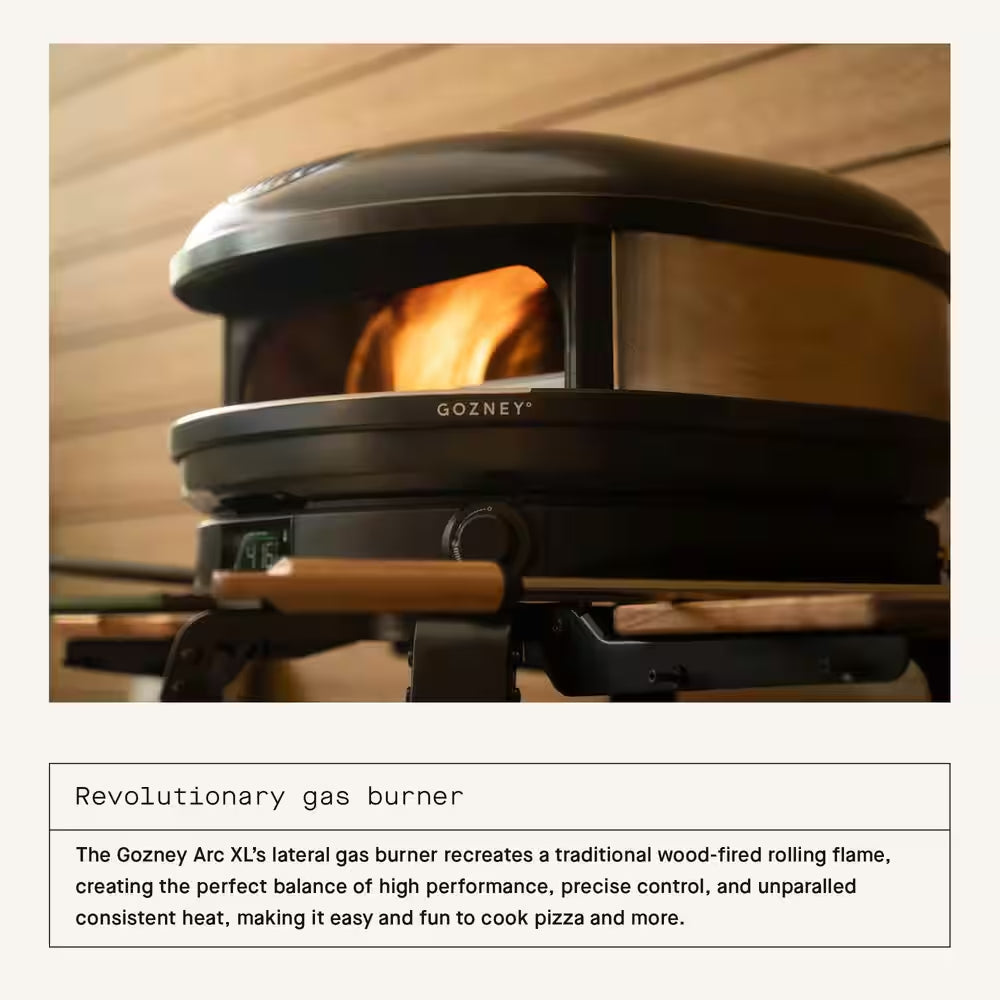 Arc XL – Four à pizza extérieur au propane, Off-Black