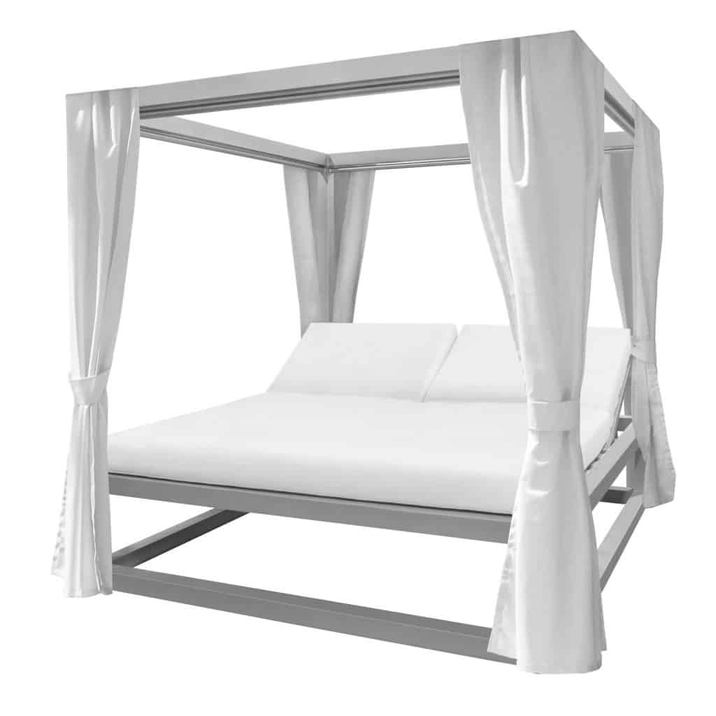 Breeze Cabana 10' – Option : rideaux d’angle décoratifs