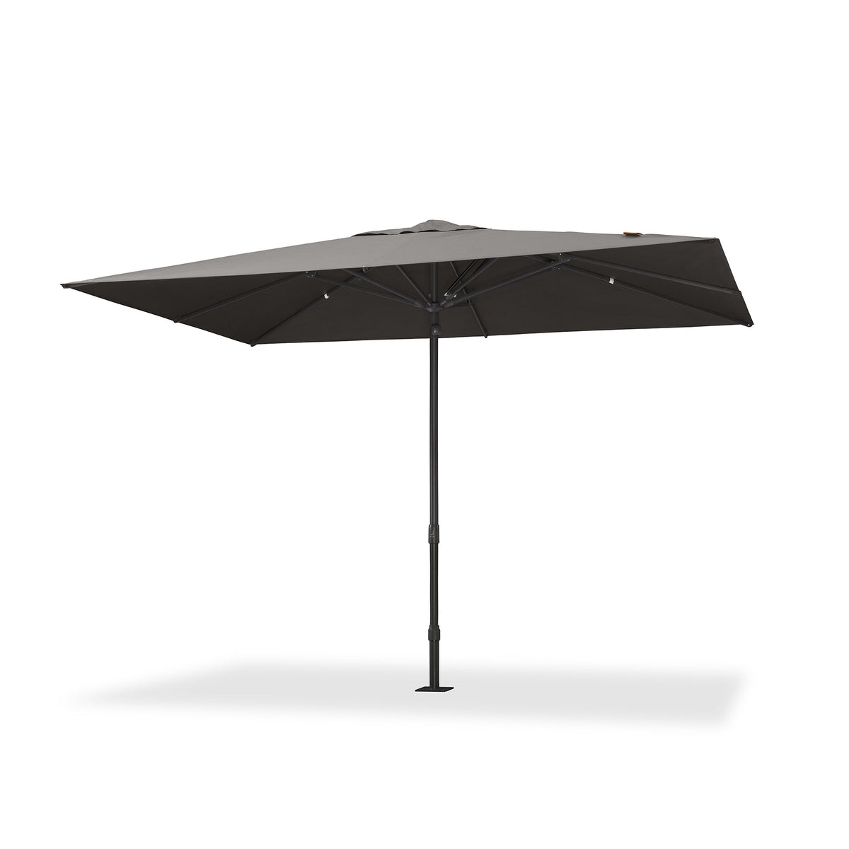 PURPLE LEAF – Parasol de marché haut de gamme renforcé, commercial, hydraulique et semi-automatique pour terrasse