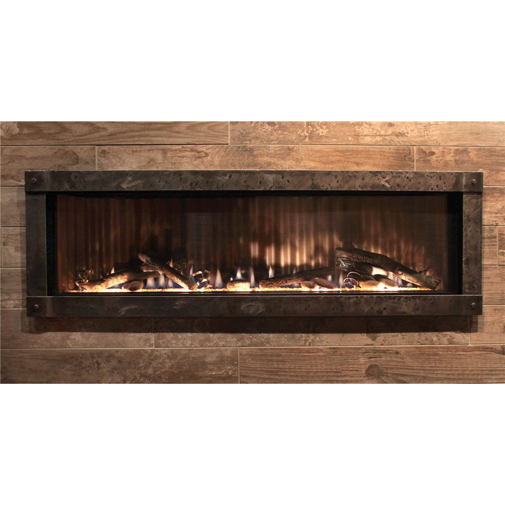 Boulevard 48" – Cheminée DV contemporaine