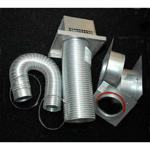Kit flexible d’évacuation horizontale pour cheminée