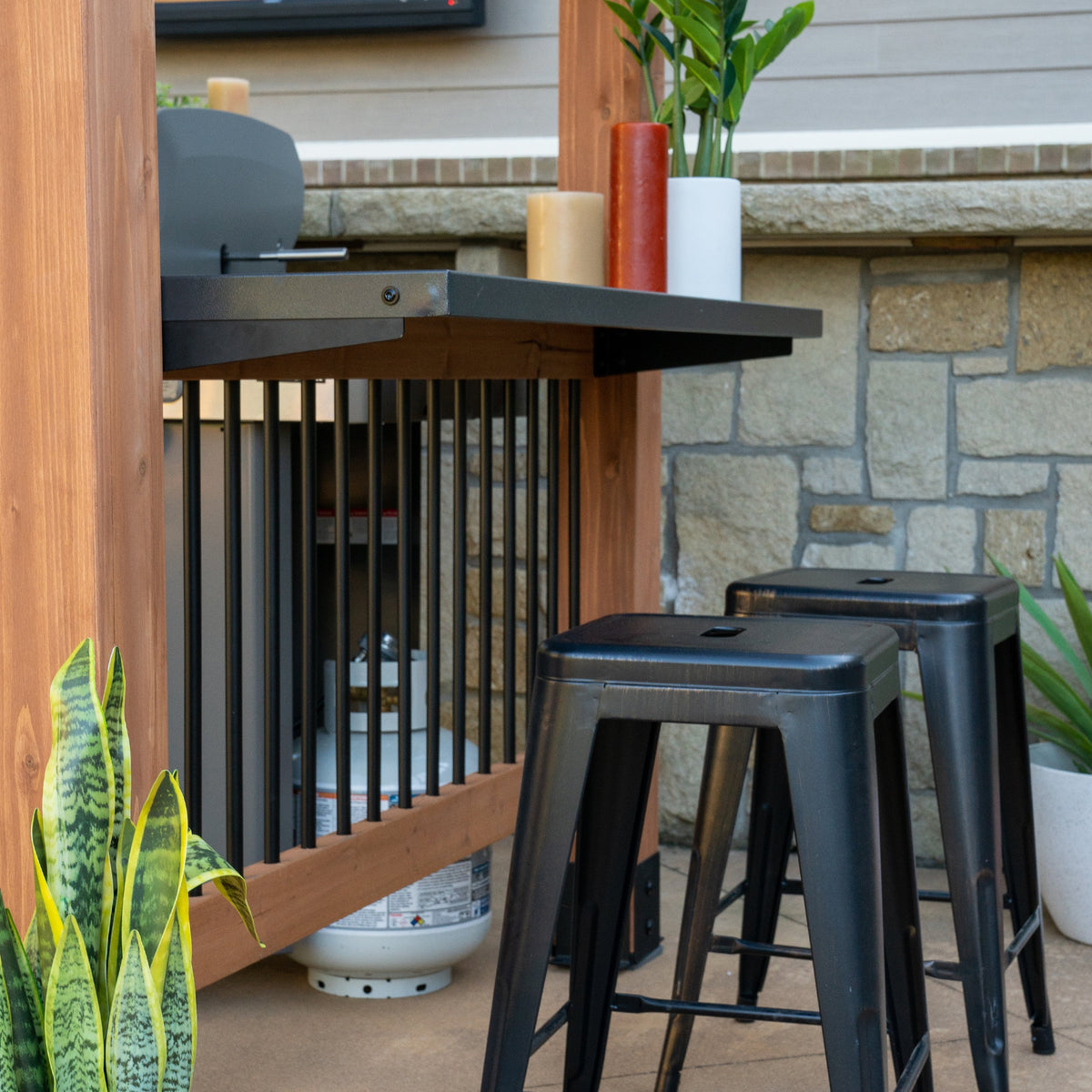 Saxony XL – Pavillon pour barbecue