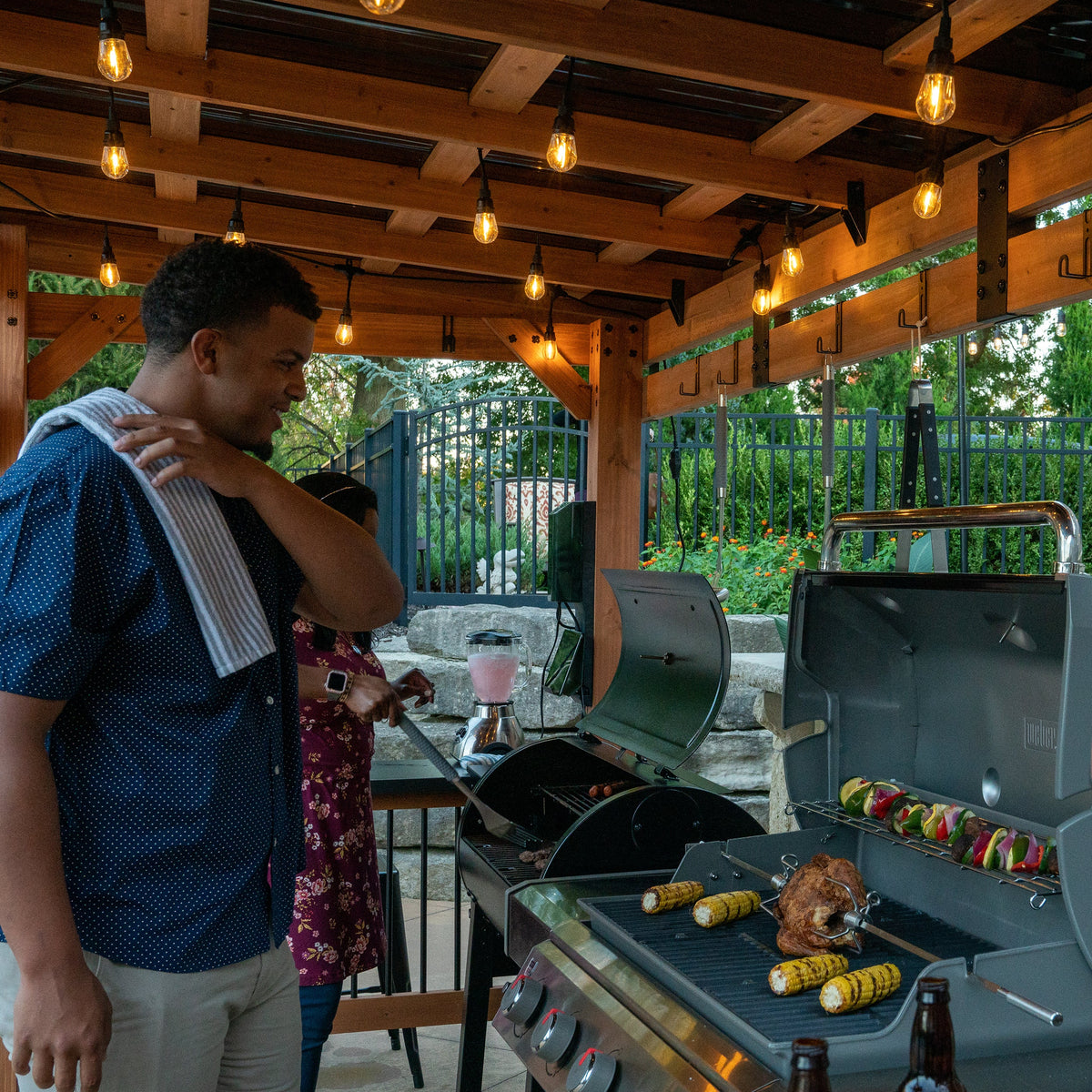 Saxony XL – Pavillon pour barbecue