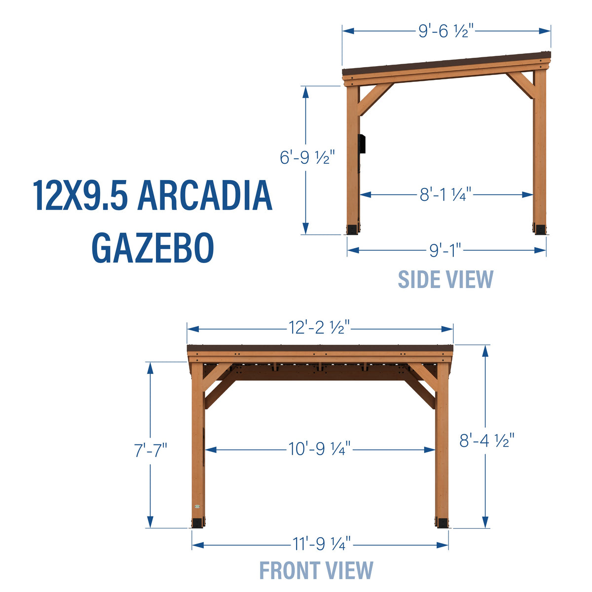 Arcadia 12x9.5 – Pavillon
