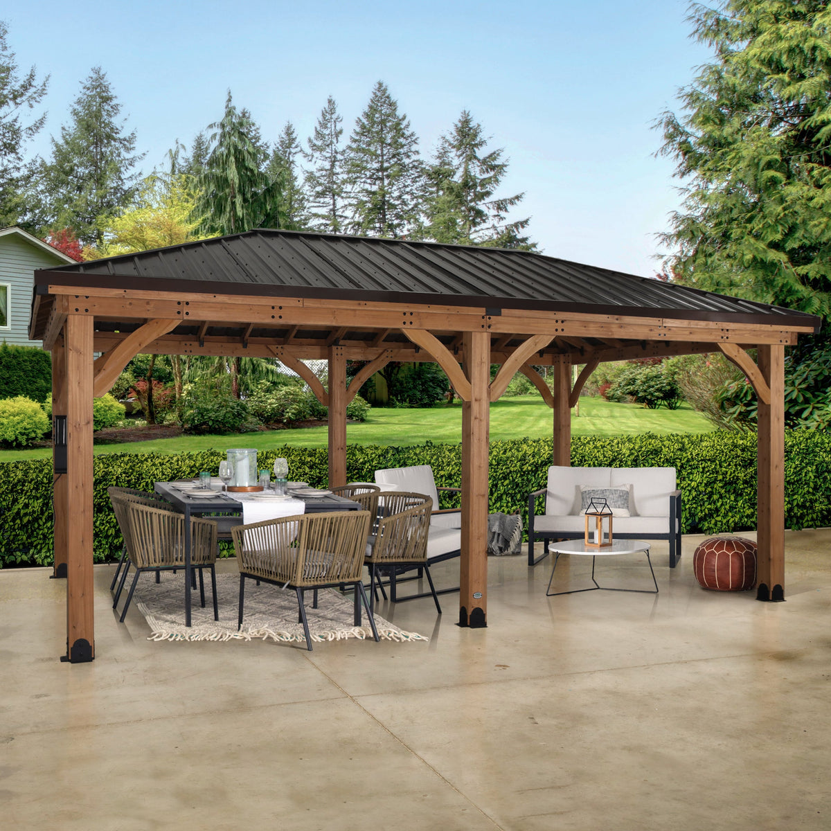 Barrington 20x12 – Pavillon / abri voiture