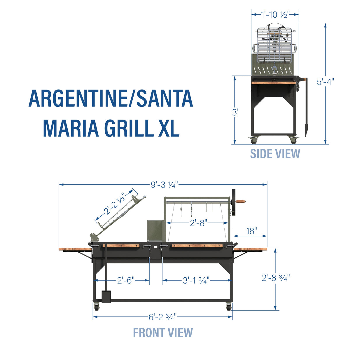 Barbecue Argentine/Santa Maria XL