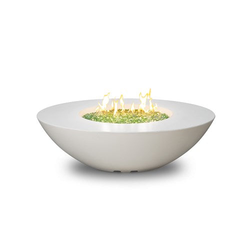 American Fyre Designs Calais – Table brasero ovale White Aspen, propane