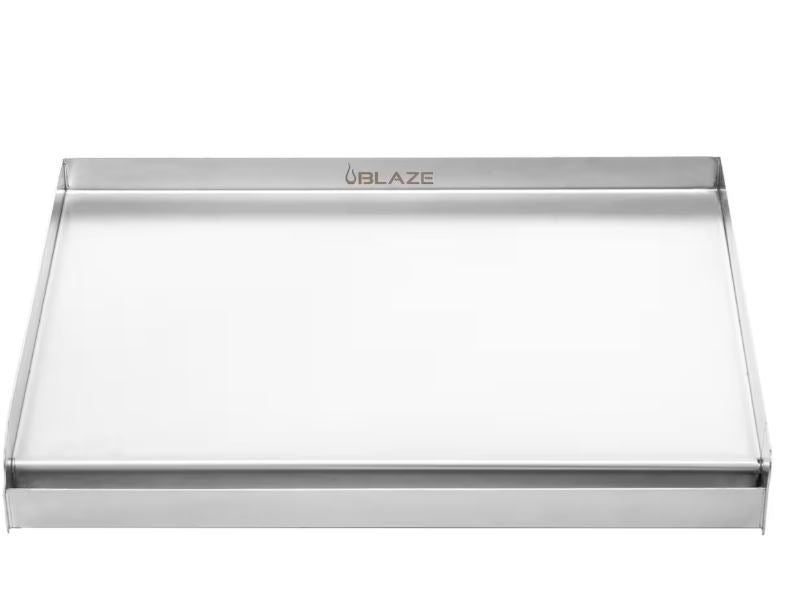 Blaze 24" – Plaque de barbecue mise à jour en acier inoxydable 304 – BLZ-24-SSGP-2