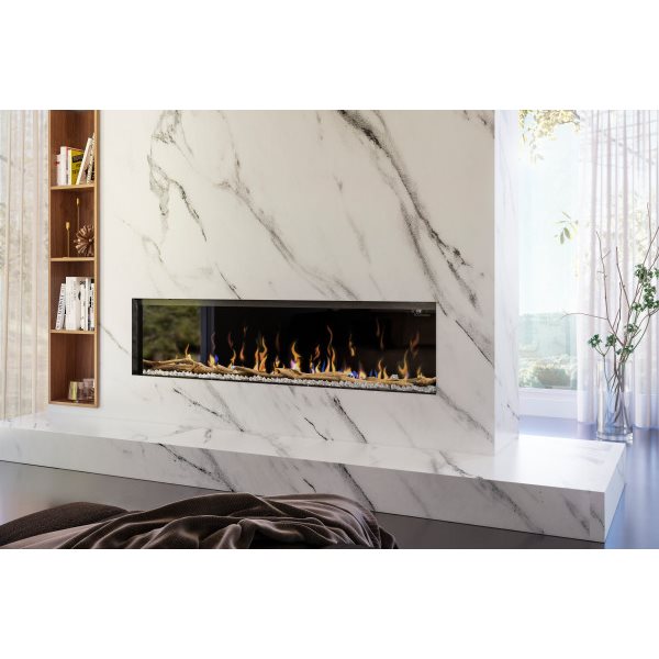 Dimplex IgniteXL Bold 74 pouces – Cheminée électrique linéaire encastrable