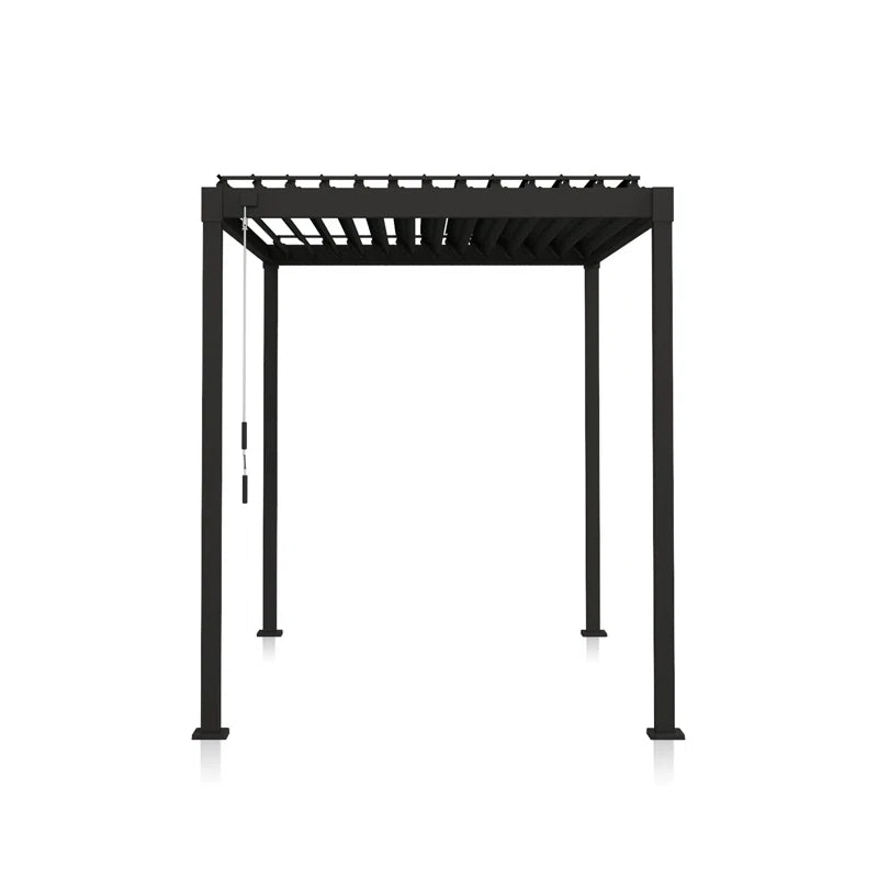 80/88S – Pergola à structure en acier avec toit à lames orientables réglables