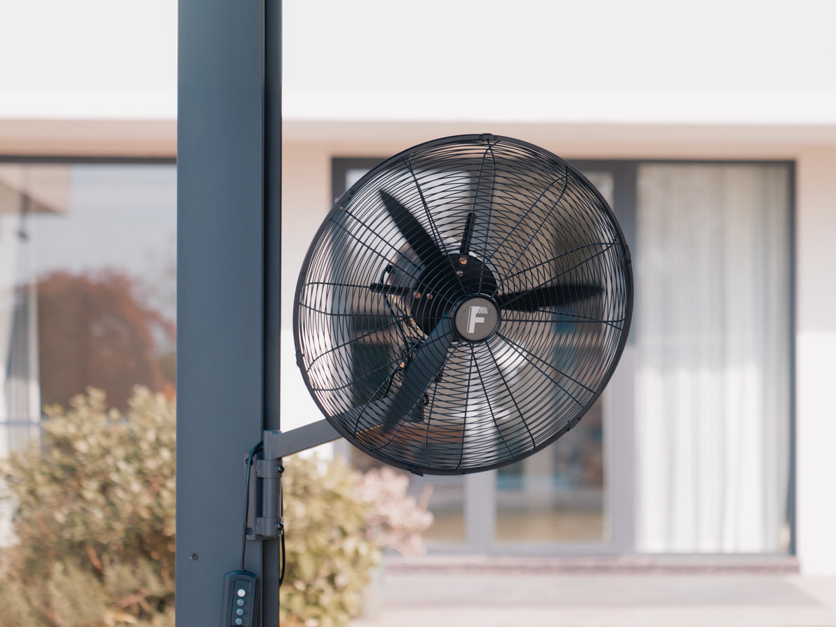 Ventilateur de poteau pour pergola