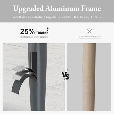 PURPLE LEAF – Tabourets de bar modernes extérieurs en aluminium et rotin avec dossier haut, accoudoirs, coussins et oreillers amovibles
