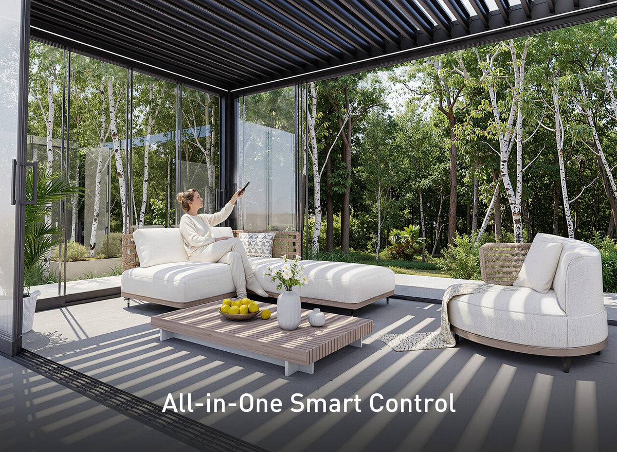 FlexPatio POWER+ PRO Gen 1 – Pergola motorisée