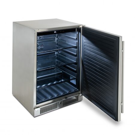 Blaze 24" 5.5 Cu Ft. – Réfrigérateur homologué pour l’extérieur en acier inoxydable – BLZ-SSRF-5.5