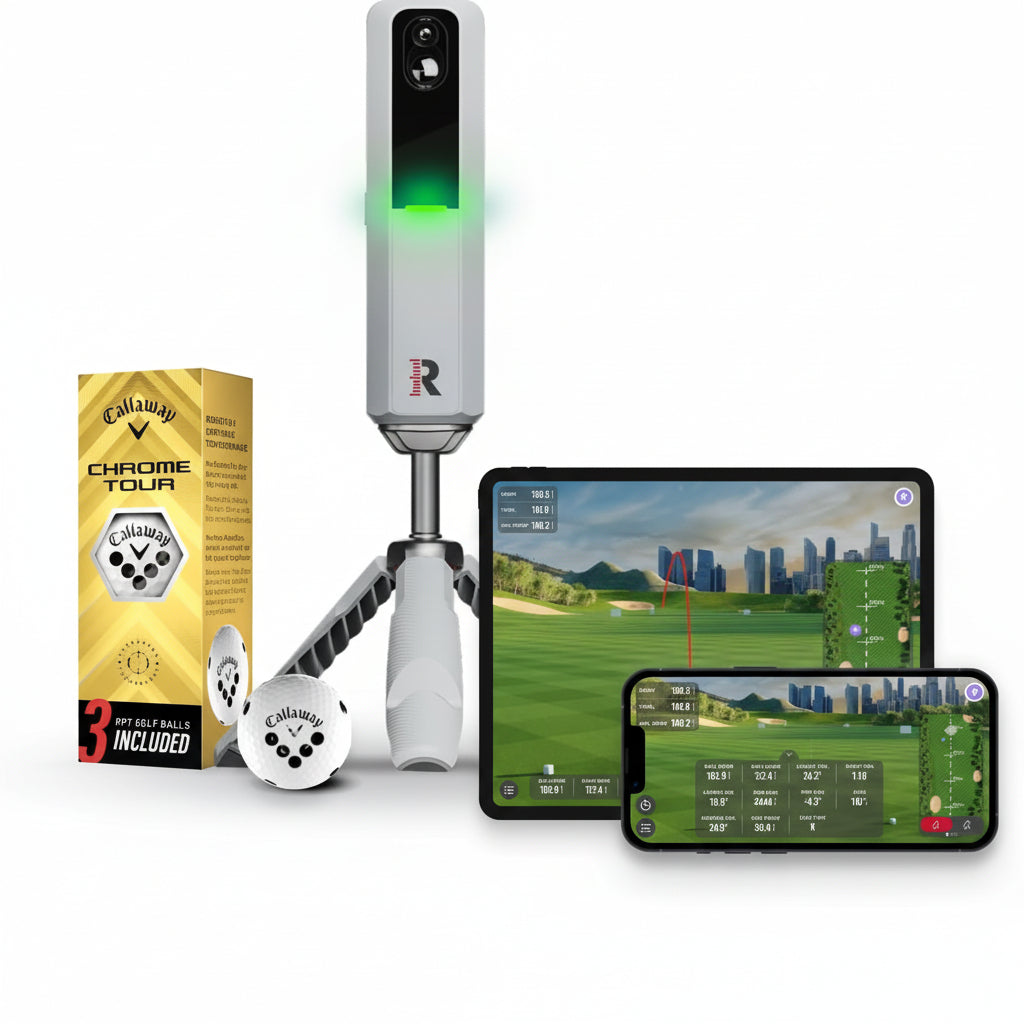 Moniteur de lancement de golf pour maison et entraînement, analyse du swing, mesure du taux et de l’axe de rotation, suivi et analyseur de swing, usage intérieur/extérieur