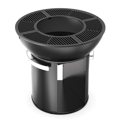 Zenith 38” – Brasero en fonte avec base surélevée