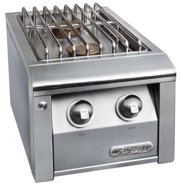Alfresco – Double brûleur latéral encastrable au gaz propane – AXESB-2-LP