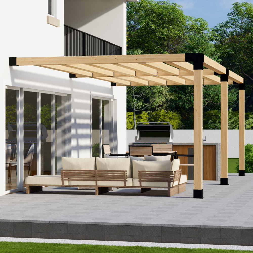 Kit de pergola pour couverture de terrasse