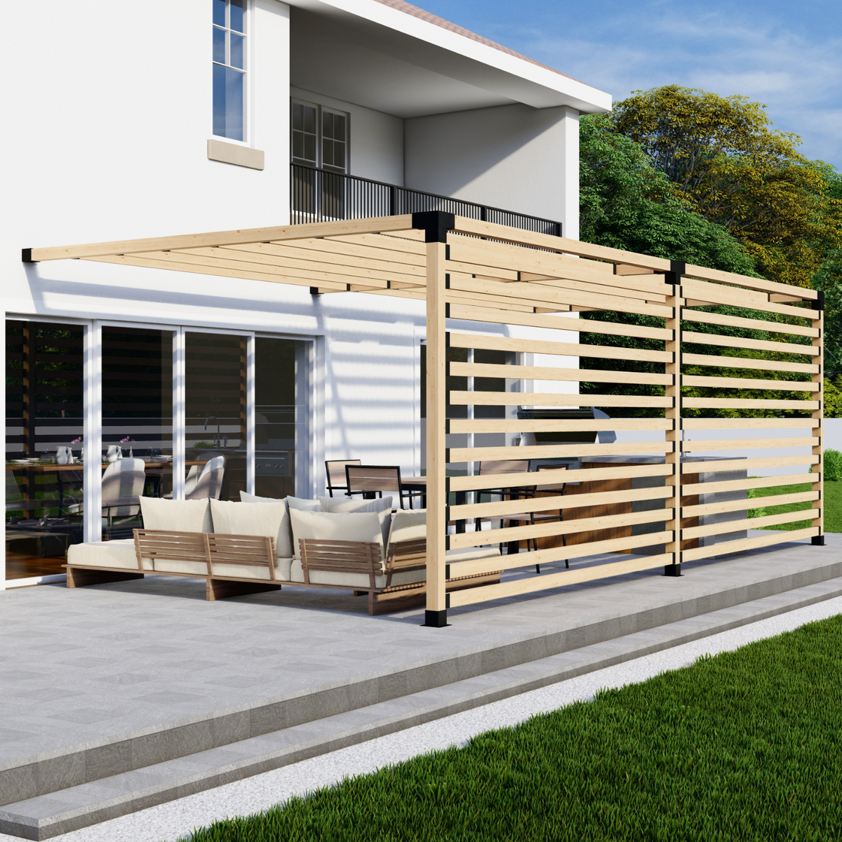 Kit DIY pour pergola de terrasse