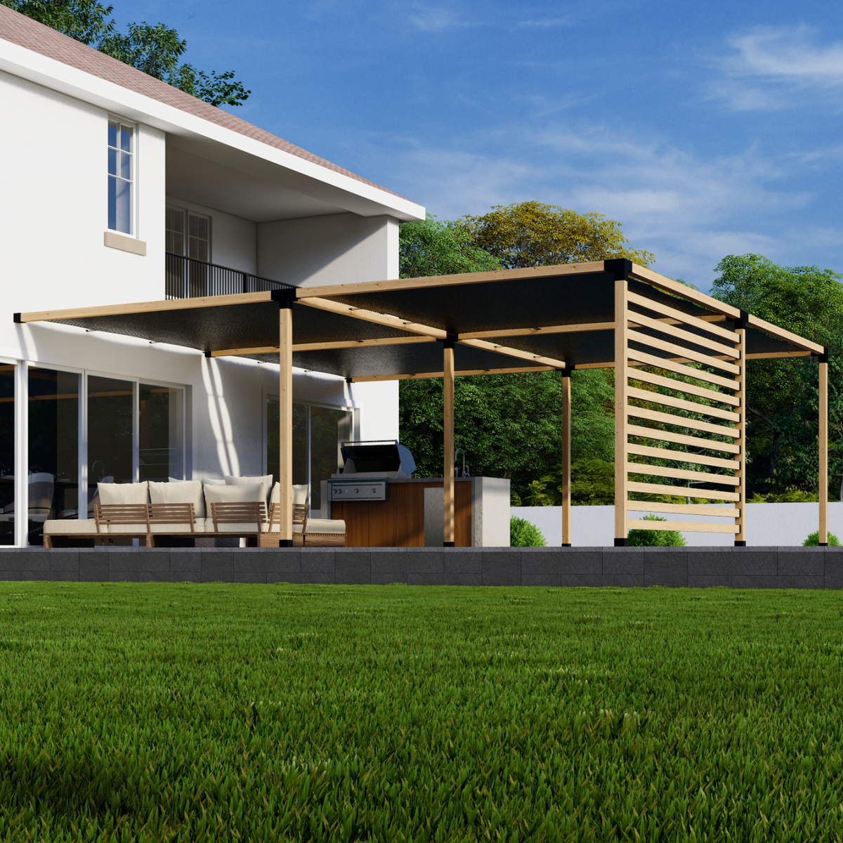 Kit de pergola moderne sur mesure
