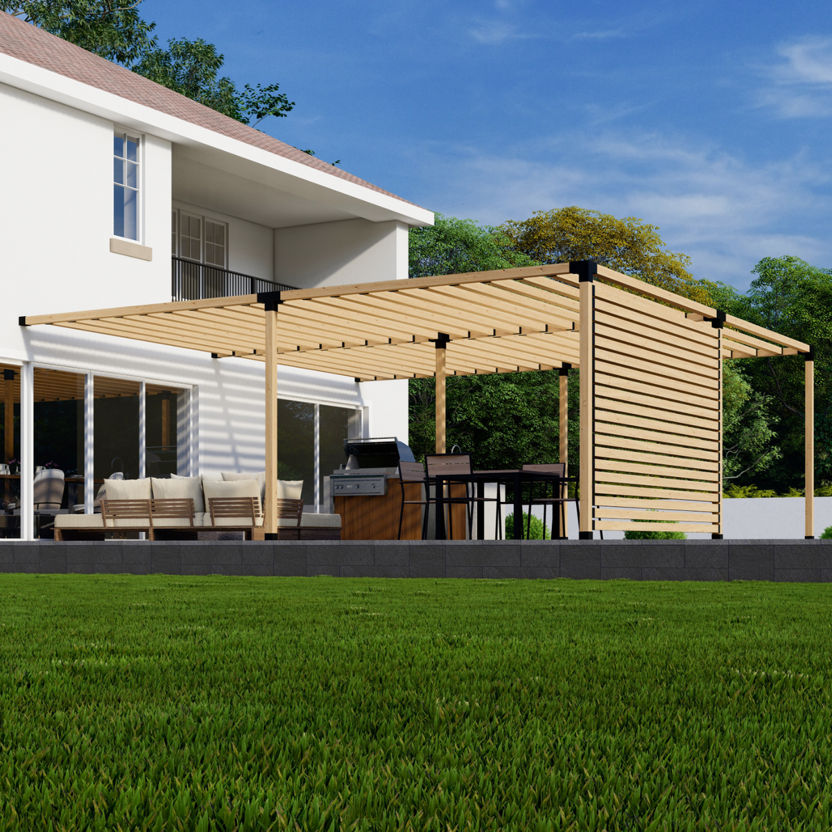 Kit DIY de supports pour pergola sur mesure