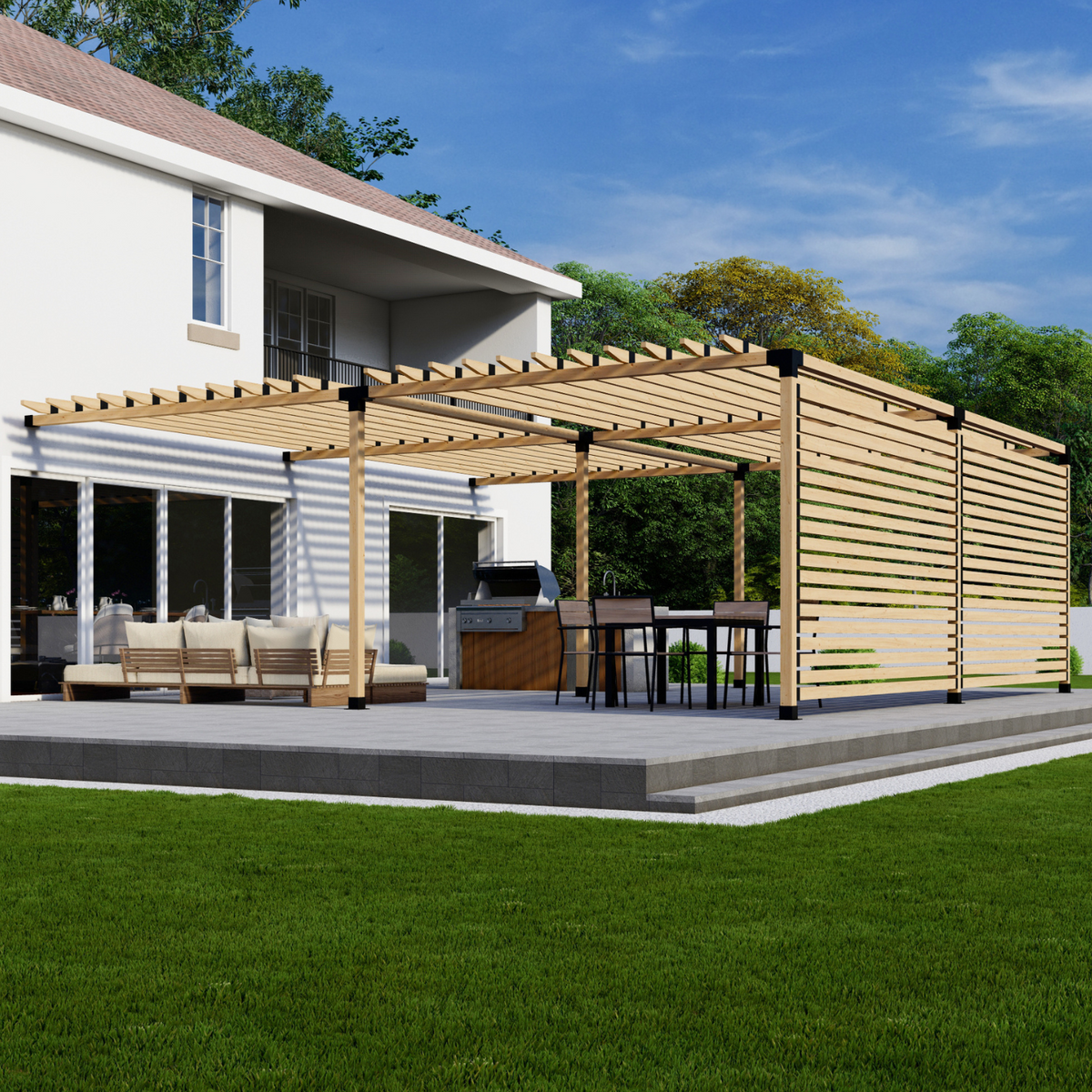 Kit de pergola renforcé