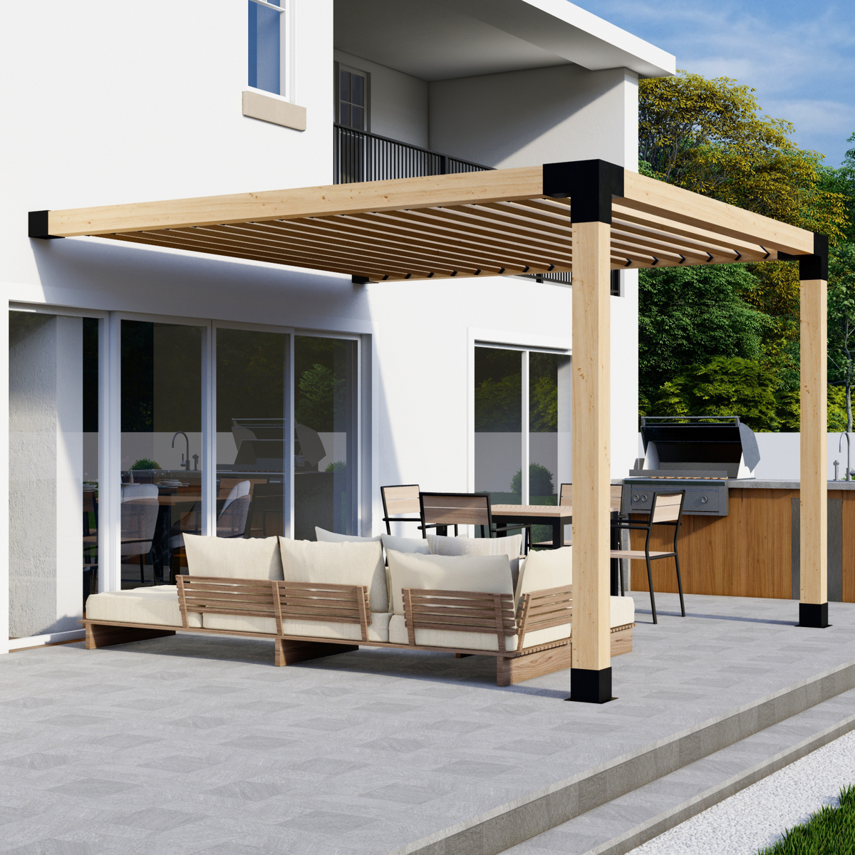 Kit de pergola murale