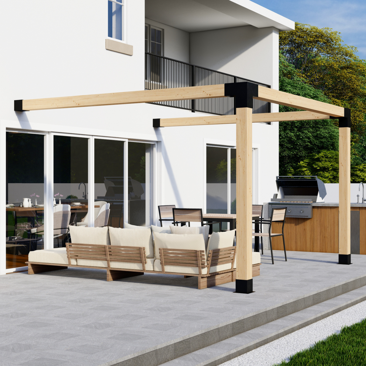Kit DIY de structure de pergola
