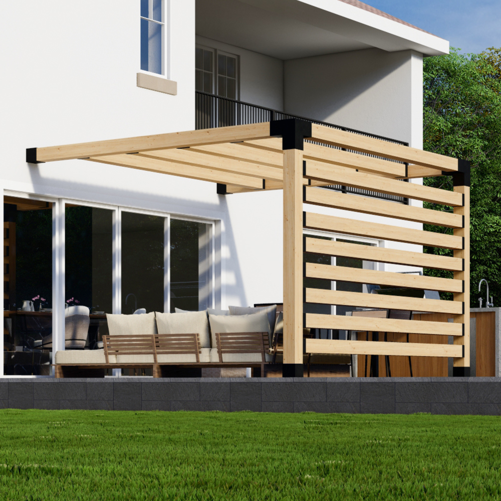 Kit de pergola pour porche arrière