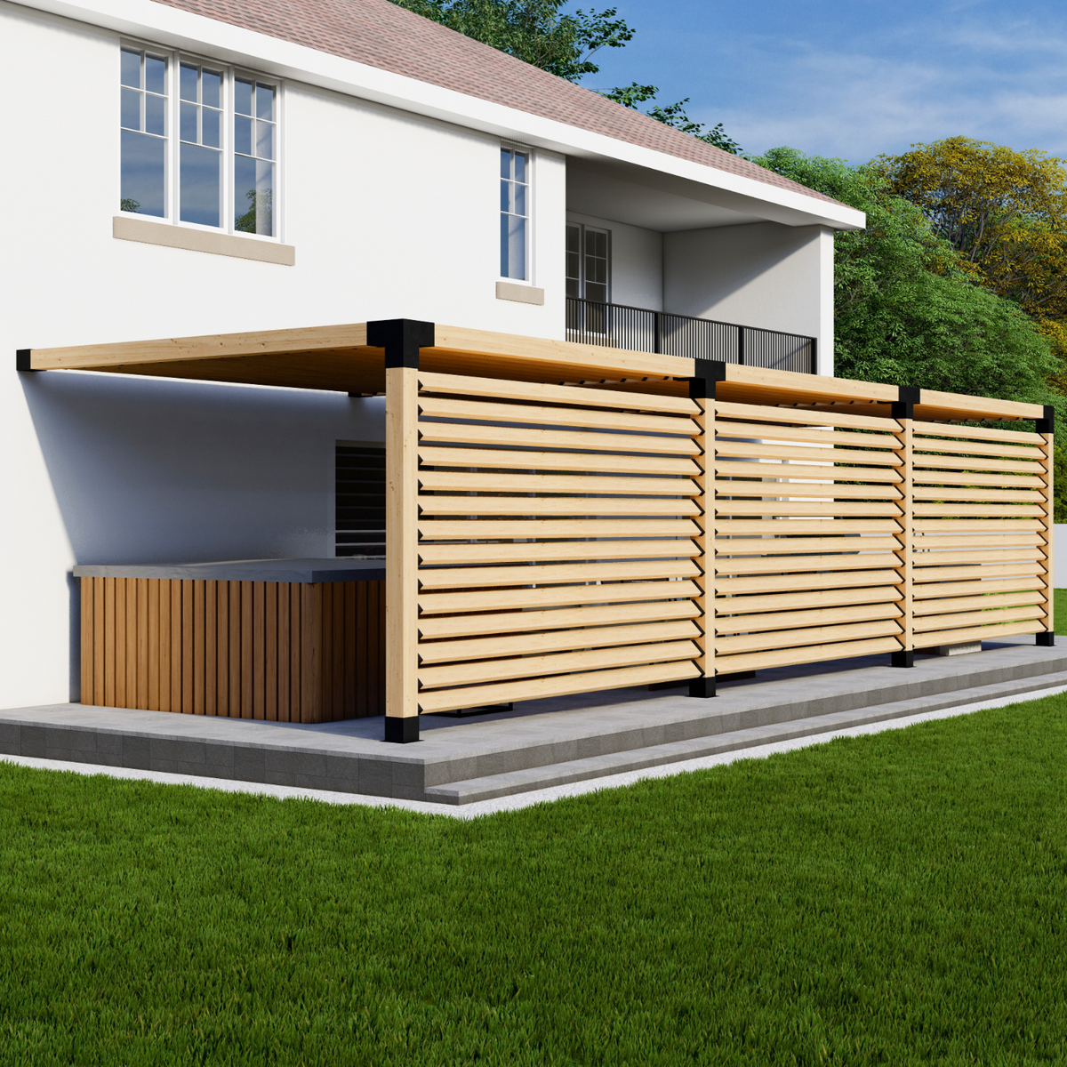 Kit de pergola murale
