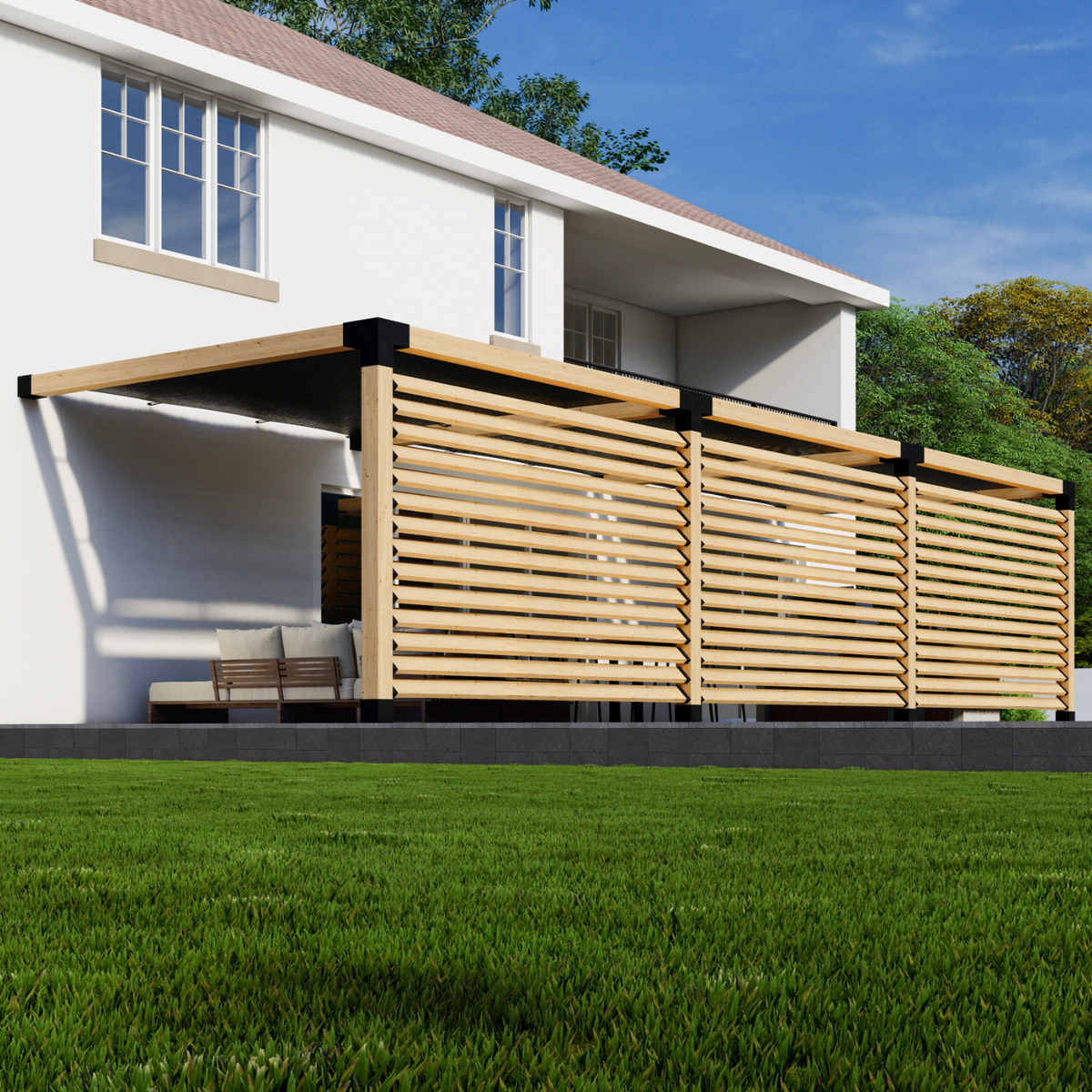 Kit DIY de pergola d’intimité