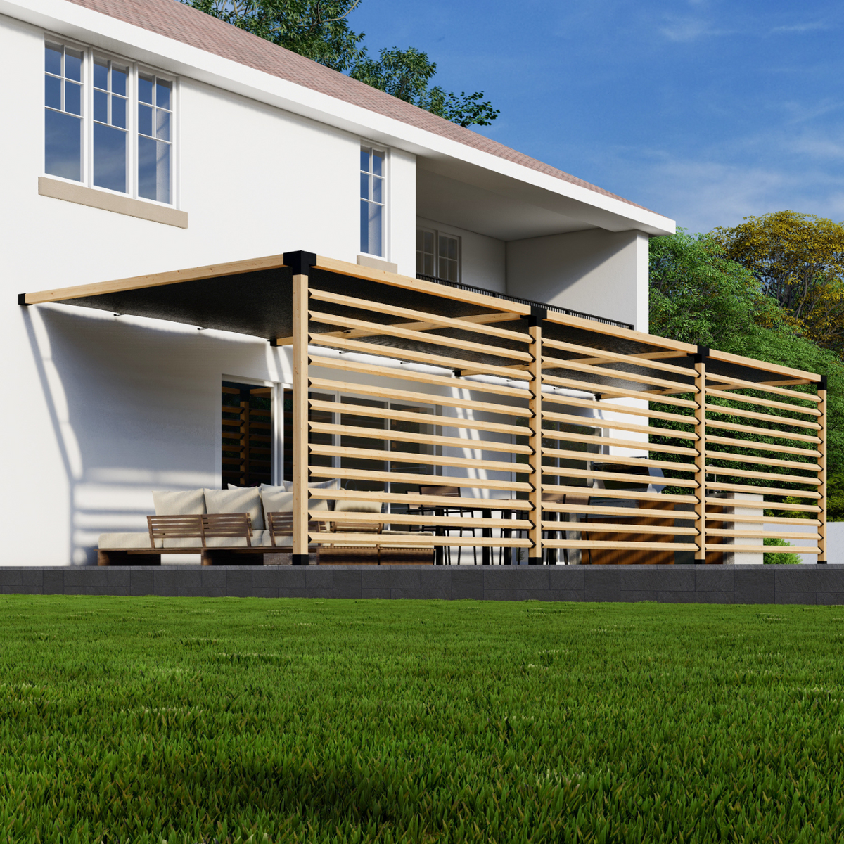 Kit DIY de pergola pour spa