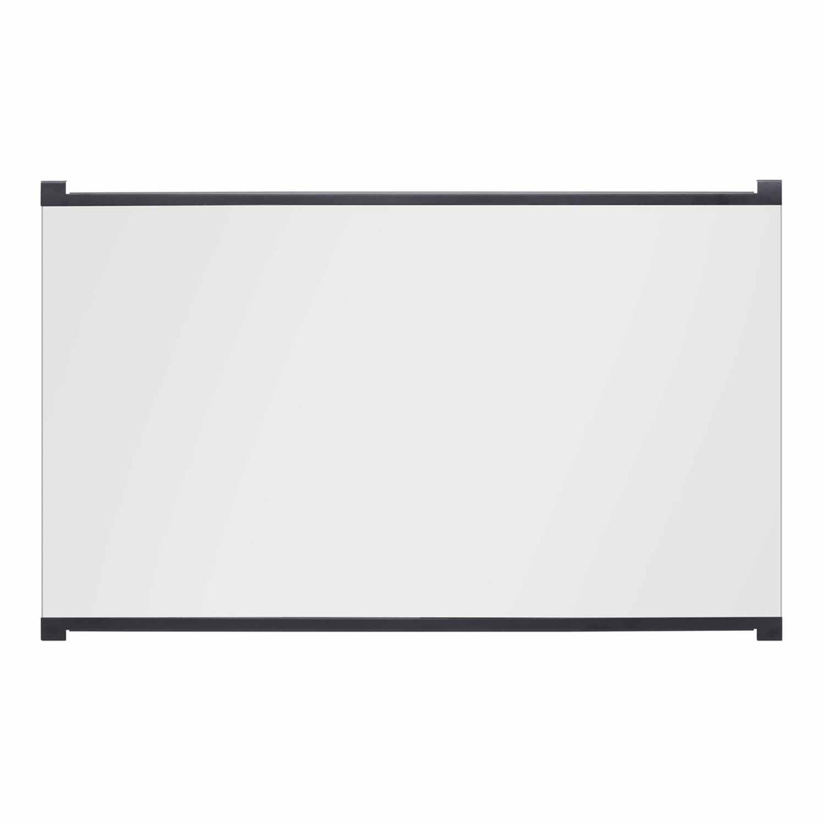 Dimplex – Porte vitrée simple pour foyer encastrable Deluxe 45 pouces BFGLASS45BLK