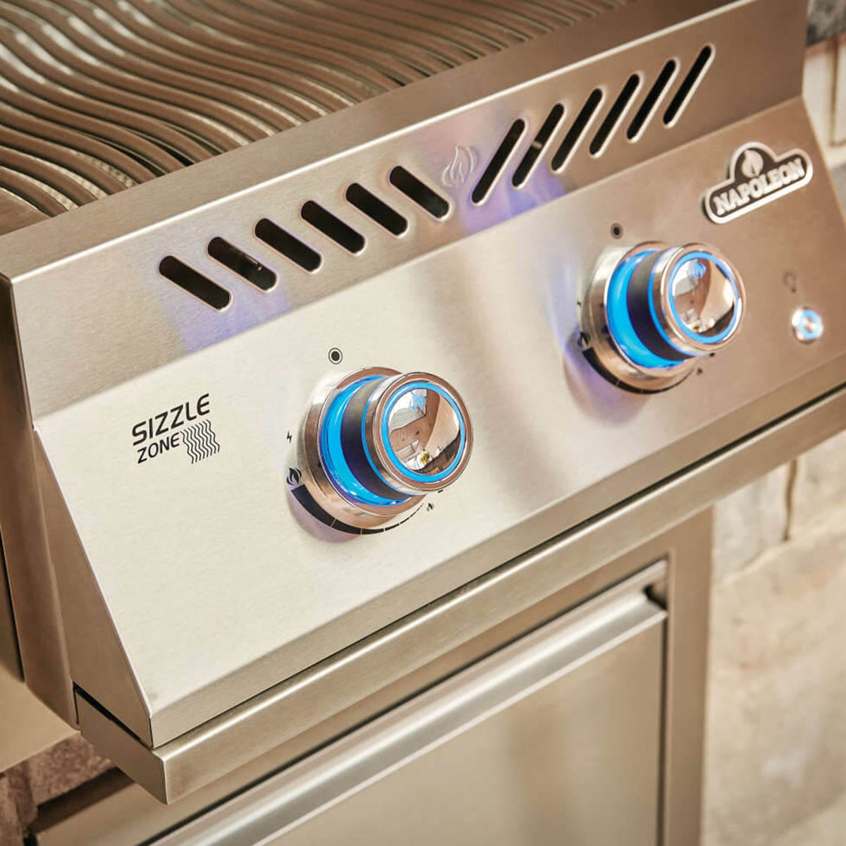 Napoleon Built-In 700 Series 18" – Double brûleur infrarouge, acier inoxydable