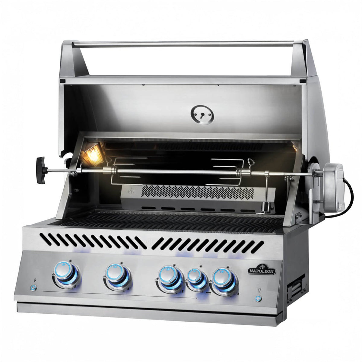 Napoleon Built-In 700 Series 32" RB – Barbecue encastrable 5 brûleurs avec brûleur infrarouge arrière, acier inoxydable