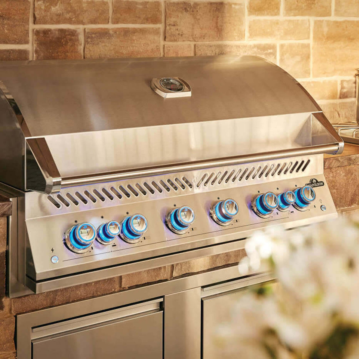 Napoleon Built-In 700 Series 44 pouces – Barbecue à gaz encastrable avec brûleur infrarouge arrière – BIG44RB-1