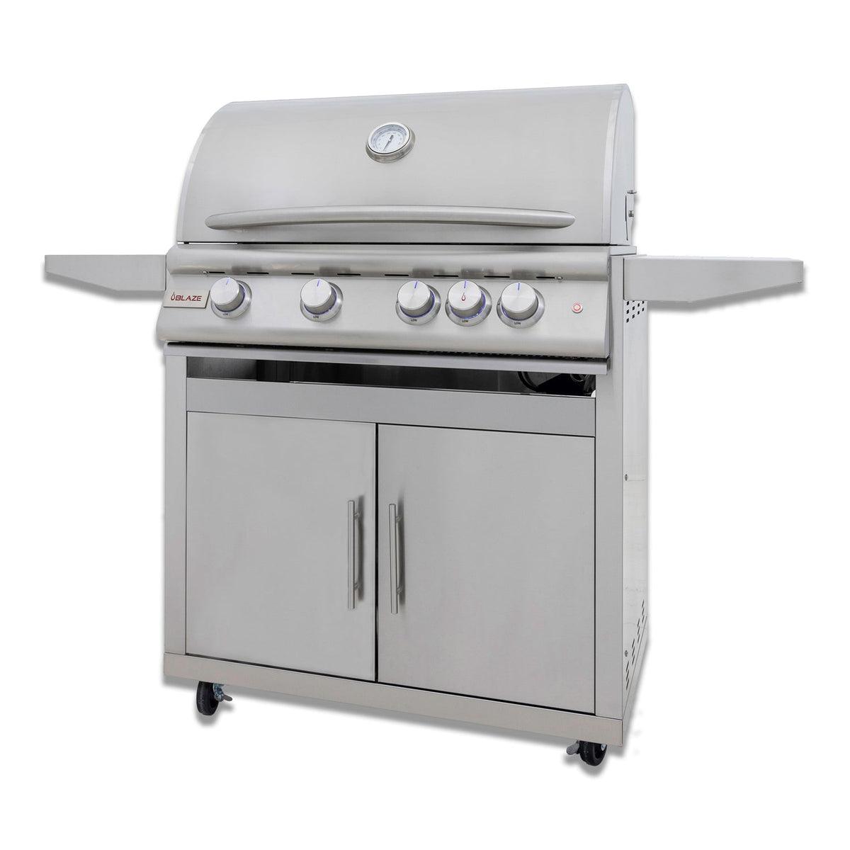 Blaze LTE PLUS 32" – Barbecue à gaz encastrable 4 brûleurs avec chariot – BLZ-4LTE3 + BLZ-4-CART-SC