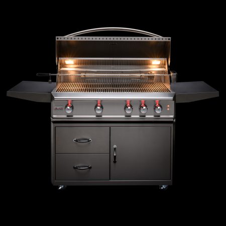 Blaze – Chariot pour barbecues à gaz Professional 44" 4 brûleurs – BLZ-4PRO-CART-LTSC