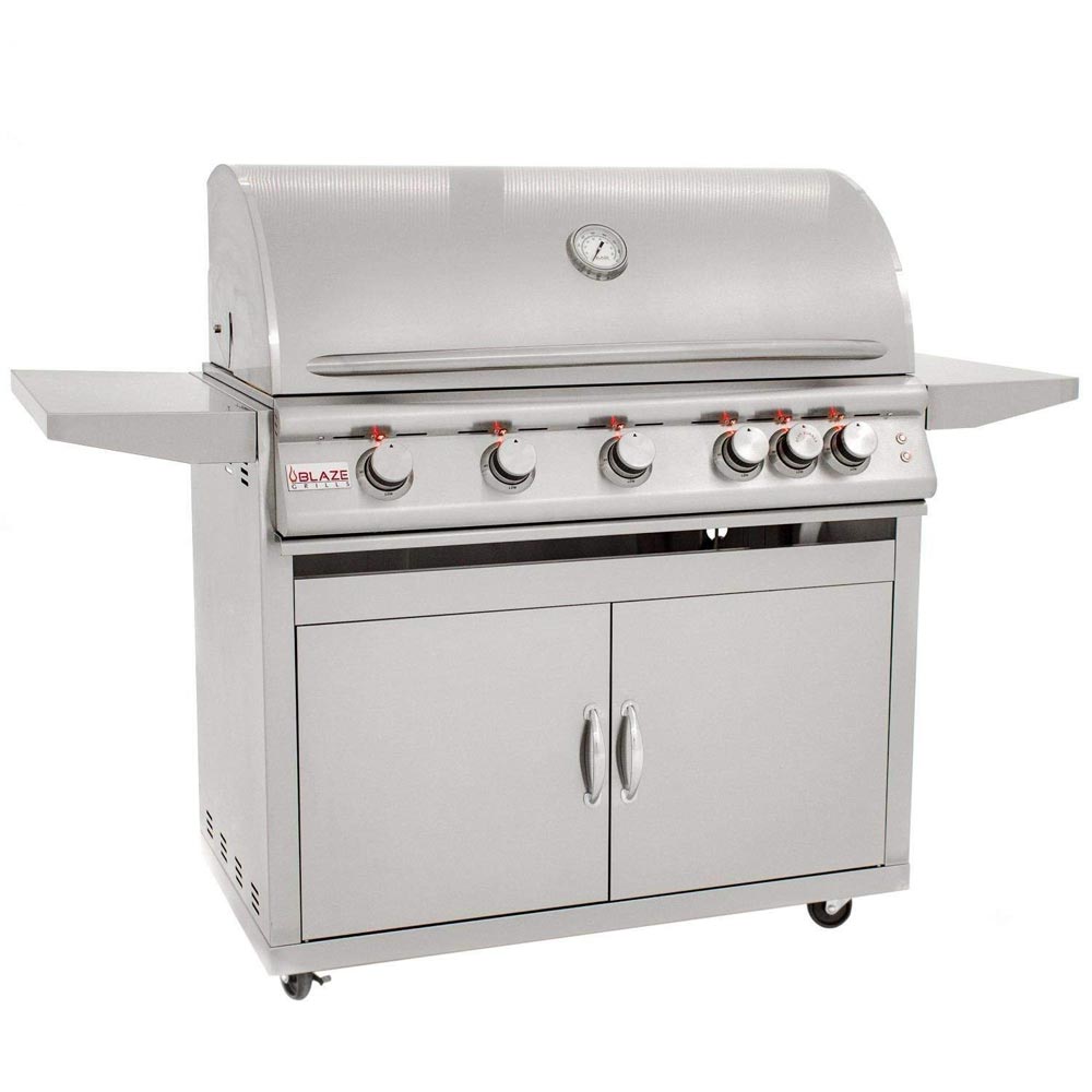 Blaze – Chariot pour barbecues à gaz LTE 40" – BLZ-5-CART-SC