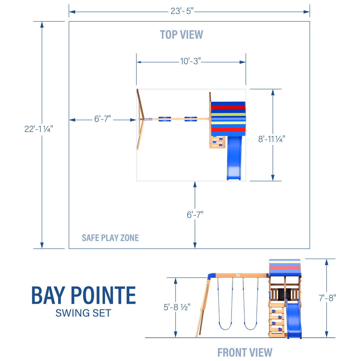 Bay Pointe – Portique de jeux