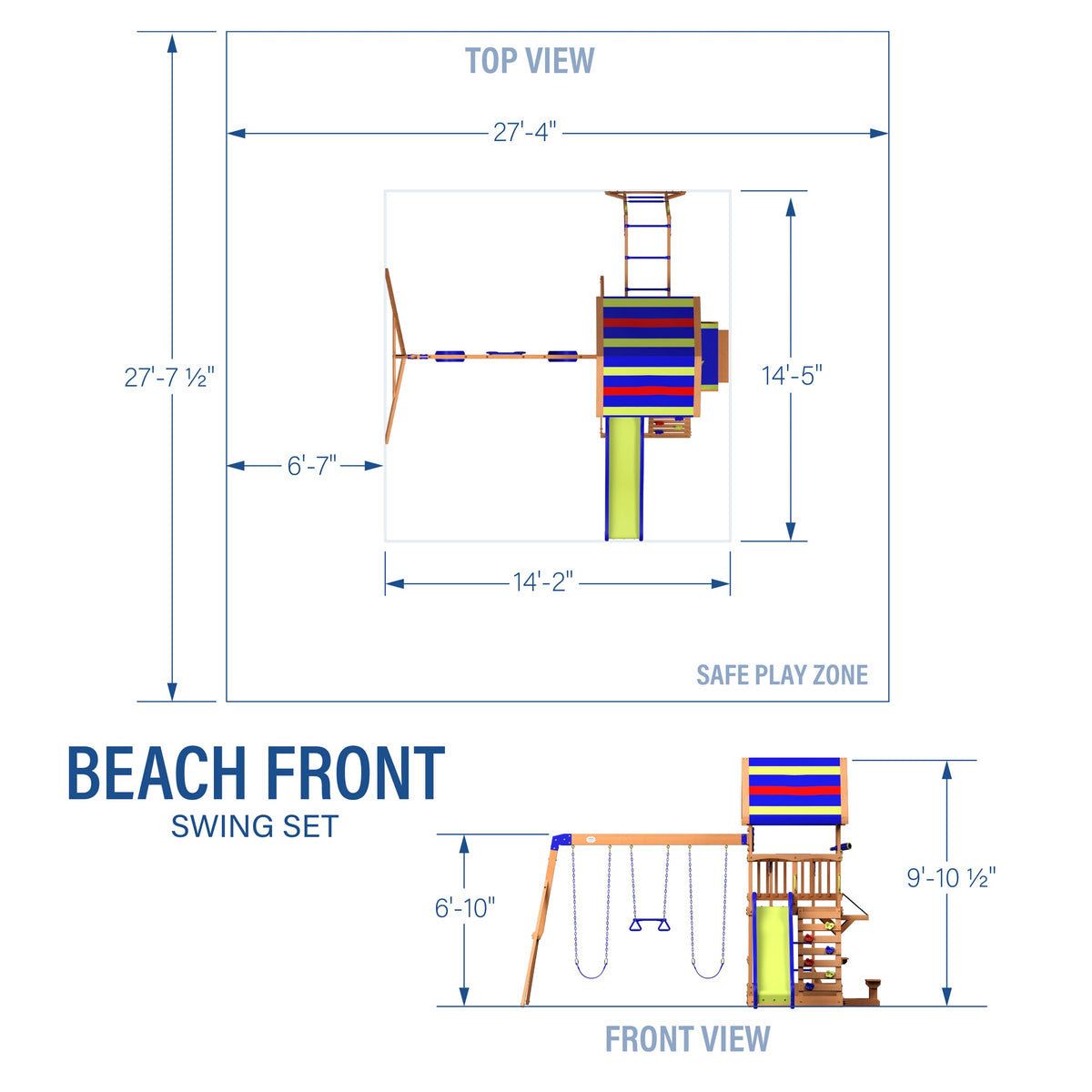 Beach Front – Portique de jeux