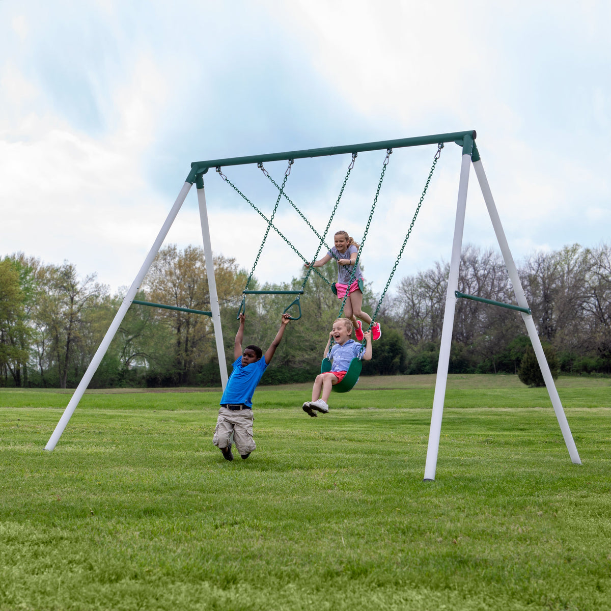 Big Brutus – Portique de jeux renforcé en métal à structure en A