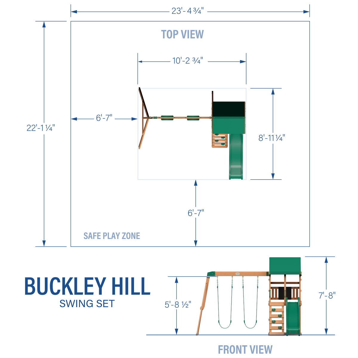 Buckley Hill – Portique de jeux