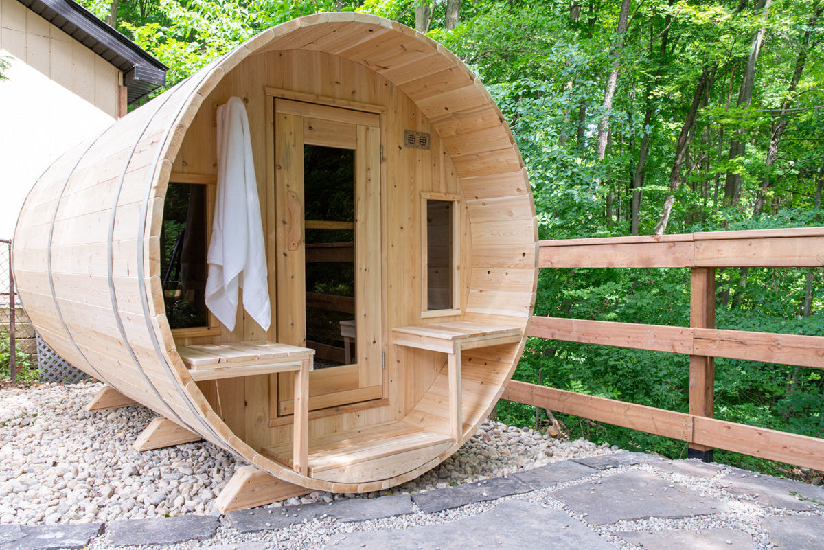 Dundalk LeisureCraft Tranquility – Sauna tonneau